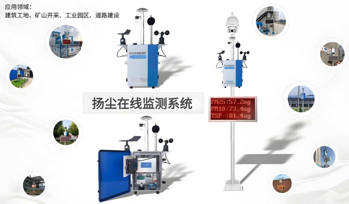 揚塵監測系統一般要用到哪些設備？